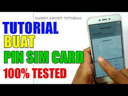Buka blokir kartu sim dengan kode puk. Cara Membuat Pin Sim Pasword Simcard Di Android Youtube