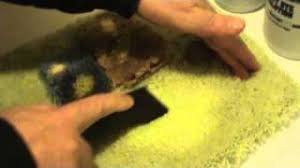 dyeing bleach stains with carpet dye