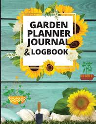 Monthly Gardening Organizer Notebook
