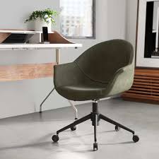 The chair swivels and has fixed height. Best Home Office Chairs To Work From Home Reviews