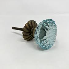 Vintage Victorian Style Glass Knob In