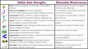 Belbin Team Roles Leadership Personal Development