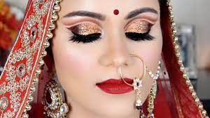 double cut crease indian bridal makeup