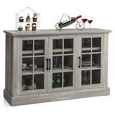 Gymax 55 Buffet Server Table Storage