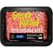 90 lean gr fed ground beef