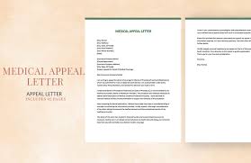 free appeal letter template
