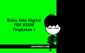 Download as pdf or read online from scribd. Buku Teks Digital Pdf Kssm Tingkatan 3