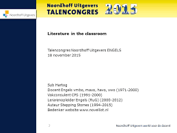 literature in the clroom ppt