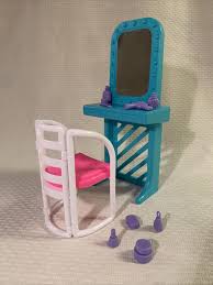 1995 vine barbie makeup salon chair