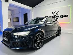 Audi RS6 Familiar en Azul ocasión en ZARAGOZA por € 45.000,-