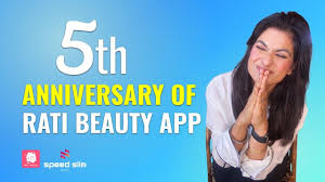 5th anniversary of rati beauty app
