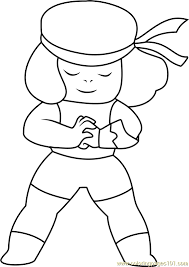 Check here ruby coloring pages which are completely free to download. Ruby Steven Universe Coloring Page For Kids Free Steven Universe Printable Coloring Pages Online For Kids Coloringpages101 Com Coloring Pages For Kids