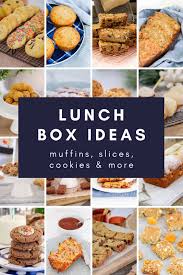 lunch box ideas slices biscuits