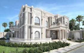 White modern arabic villa interior design with arabic arches & moroccan decorations. Villa Design In Dubai Luxedesign By Dat