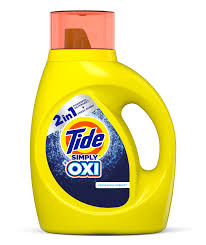tide simply plus oxi liquid laundry