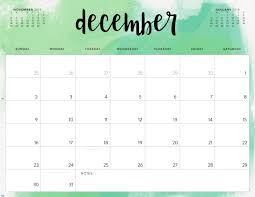 Printable December 2018 Calendar Calendar 2018 December Calendar