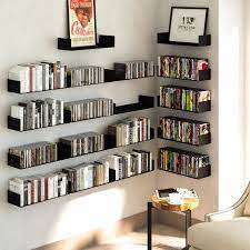 Floating Shelves Wall Bookshelf Metal