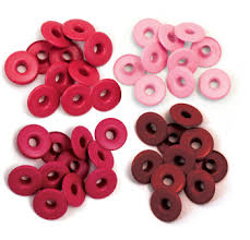 Crop A Dile Eyelets Wide 40 Pkg Red
