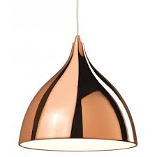 Ceiling Pendant Light In Copper Finish
