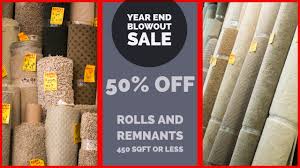 year end out carpet depot