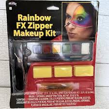 rainbow fx zipper face makeup kit