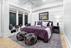 purple and grey bedroom ideas