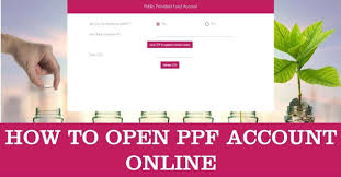 how to open ppf account doents