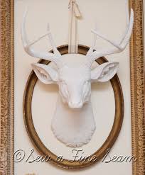 Framed Deer Head Deer Head Decor
