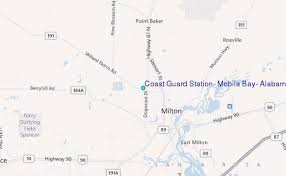 Coast Guard Station Mobile Bay Alabama Tide Station