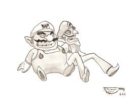 Players figure out the traitor. Wario And Waluigi Coloring Pages