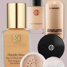 minimize large pores with foundation