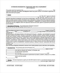 Free 30 Sample Purchase Agreement Forms In Word Pdf