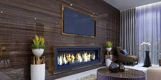Montigo Fireplace Cool Wall