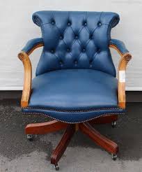 36 to 39 read more Antiques Atlas 1960s Blue Swivel Office Chair