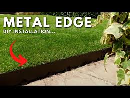 Diy Metal Lawn Edging Installation