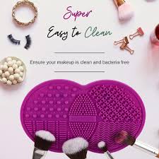 lilyleaf makeup brush silicone cleaning