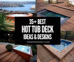 35 Best Hot Tub Deck Ideas And Designs