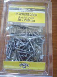 plasterboard gyprock nails galvanised