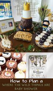 the wild things are baby shower ideas