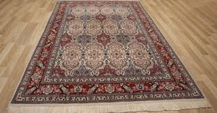 how to identify an authentic silk rug