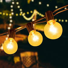Langray 7w G40 Bulb String Lights 25