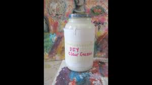 how to make clear gesso diy homemade