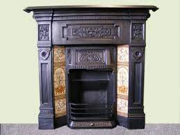 Victorian Fireplaces Tiled Dated 1892