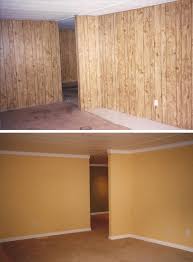 Wood Paneling Makeover