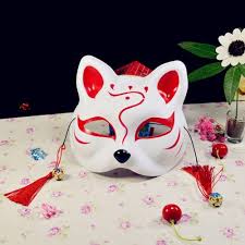 Japanese Fox Masks Cat Anime Cosplay The Light Of The Fireflies Forest Natsume Yuujinchou Fox Mask Halloween Fox Cat Face Masks