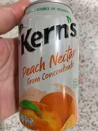 peach nectar 12 cans 11 5 ounce kerns