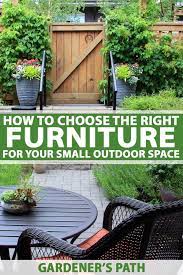 Small Space Patio Outdoor Furniture