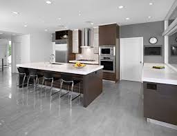 15 cool kitchen designs with gray floors