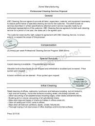 6 Cleaning Proposal Templates Proposal Templates Pro