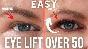 hooded eyes makeup tutorial over 50